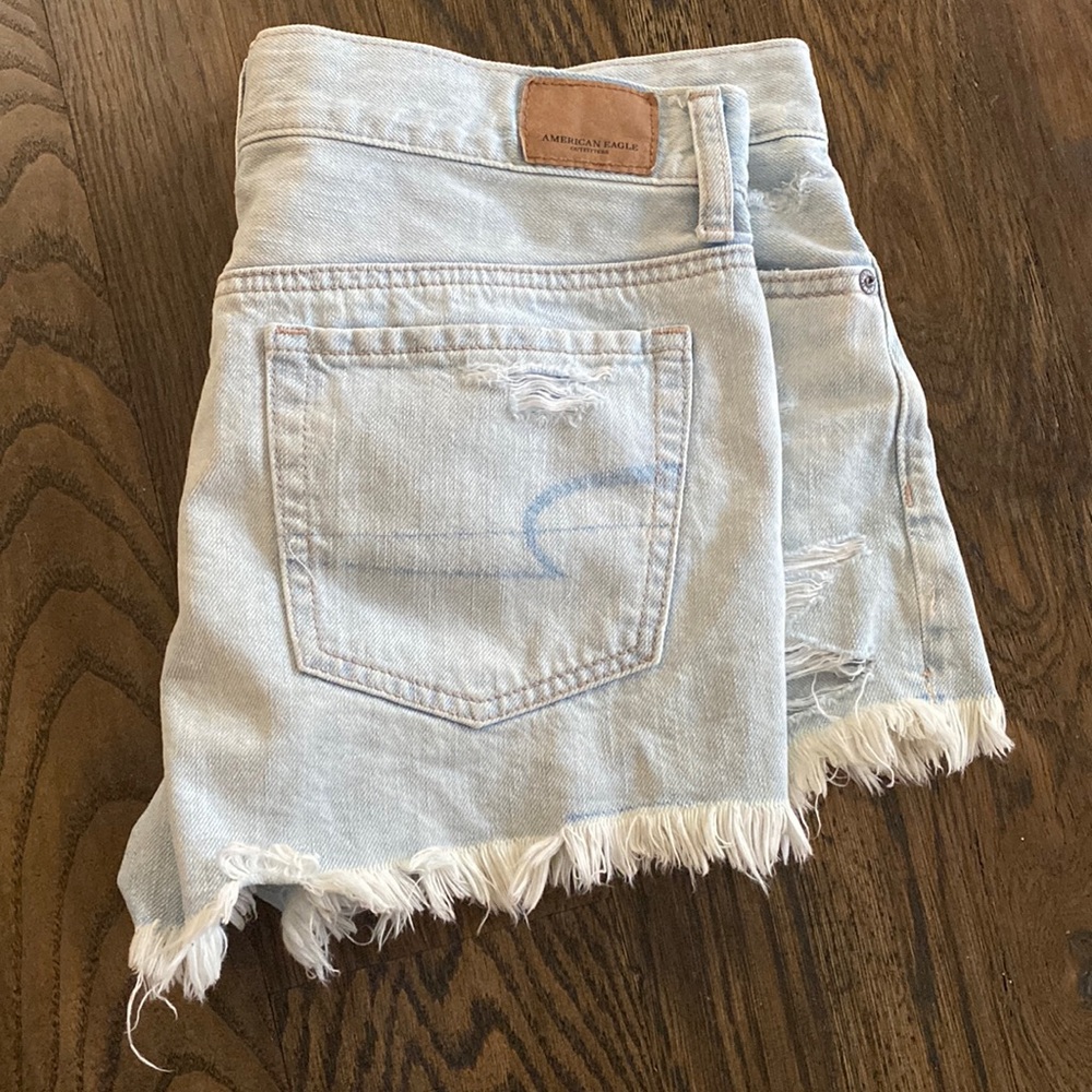 High wasted Jean Shorts
